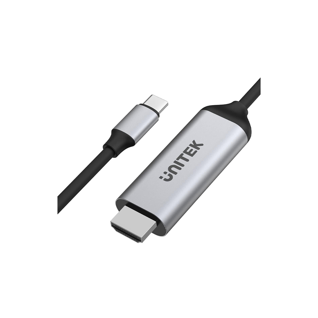 كابل Unitek V1423B USB-C إلى HDMI 8K بطول 1.8 متر كابل Unitek V1423B USB-C إلى HDMI 8K بطول 1.8 متر